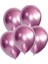 Metalik Krom Balon Pembe 10'lu 1