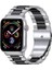 Apple Watch Lüks Metal 38/40/41 mm Paslanmaz Çelik Ayarlanabilir Kordon 1
