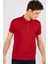 Slim Fit Dar Kesim Düz Polo Yaka Erkek T-Shirt 1