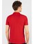 Slim Fit Dar Kesim Düz Polo Yaka Erkek T-Shirt 4