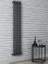 Akasya 1200X570 Antrasit 10 Dilim Çelik Dekoratif Radyatör 1