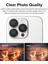 iPhone 14 Pro / 14 Pro Max Uyumlu Metal Halka Set Kamera Lens Koruyucu 3