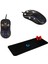 Sparrow 6400 Dpi Rgb Ledli Makrolu Oyuncu MOUSE+70X30 Gaming Mousepad 1