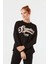 Sunday Baskılı Bisiklet Yaka Sweatshirt 3