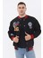 Unisex Oversize Limited Edition Siyah Bomber Kolej Ceket 1
