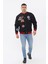 Unisex Oversize Limited Edition Siyah Bomber Kolej Ceket 3