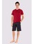 Assn. 12005 Erkek 3'lü Pijama Takım -Bordo Xl - Bordo 1