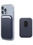 Apple iPhone 12 Pro Max Leather Wallet Magsafe Lacivert 1