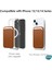Apple iPhone 12 Pro Max Leather Wallet Magsafe Koyu Yeşil 2