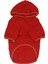 Kırmızı Duck Hoodie Sweat Kedi Köpek Sweat Kedi Köpek Kıyafeti 2