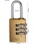 ŞİFRELİ ASMA KİLİT 3 HANELİ PİRİNÇ 20mm 1