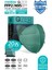 Qzer Yeşil Renk 5 Katmanlı Ffp2 N95 Maske 1