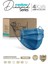 Diamond Serisi Desenli 4 Katlı Cerrahi Maske - Blue Shine 1