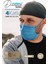 Diamond Serisi Desenli 4 Katlı Cerrahi Maske - Blue Shine 4