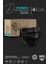 Diamond Serisi 4 Katlı Cerrahi Maske - Siyah 1