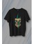 Yıldırım Gothic Sakallı Heykel Baskılı Tişört T-Shirt 1