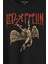 LED Zeppelin Falling Angel Rock Music Baskılı Tişört T-Shirt 2