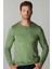 Slim Fit Dar Kesim Bisiklet Yaka Erkek Kazak 1