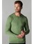 Slim Fit Dar Kesim Bisiklet Yaka Erkek Kazak 2