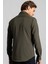 Slım Fit Düz Cepli Gabardin Erkek Gömlek 4
