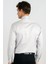Modern Slim Fit Düz Saten Erkek Gömlek 4