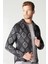 Slim Fit Tek Cep Kışlık Etnik Desen Spor Erkek Gömlek 2