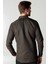 Modern Slim Fit Dar Kesim Armürlü Erkek Gömlek 4