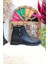 1406 Kauçuk Tabanlı Bayan Düz Tabanlı Bot - NKT01406-SIYAH-37 4