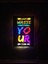 Dont Waste Your Time LED Işıklı Ahşap Tablo 50X36CM 4