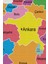 Türkiye Haritası Kanvas Tablo Eğitici ve Öretici Dekoratif Tablo Tablo 3113 3