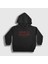 Unisex Çocuk Siyah Fire Will Reign House Of The Dragon Kapüşonlu Sweatshirt 1
