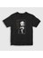 Unisex Çocuk Siyah Albedo Oyun Genshin Impact T-Shirt 1