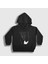 Unisex Çocuk Siyah Young Johnny Depp Kapüşonlu Sweatshirt 1
