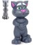 Gri Talking Tom Cat Konuşan Kedi Ses Taklit Eden Kedi 1