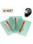 Otomatik Kararan Kaynak Maske Camı Dış Koruyucu 90 x 115 Mm 10 Adet 1