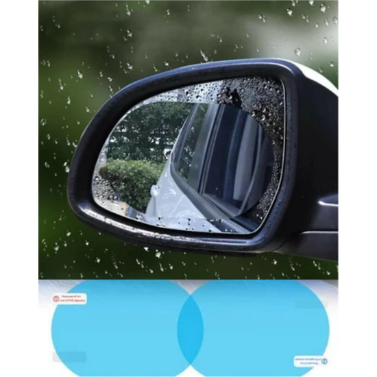 Sebura Araç Dış Dikiz Aynası Kolay Görüş Filmi/buğu Önleyici Film/oto Dış Ayna Yağmur Tutmaz Kaydırıcı Film