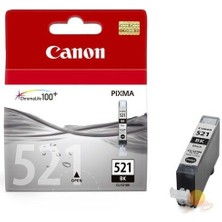 Canon CLI-521BK Siyah Orijinal Mürekkep Kartuş 2933B004