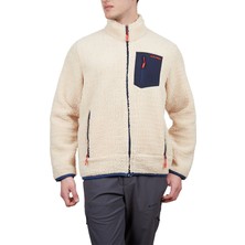 Alpinist Plus Teddy Erkek Krem Polar Ceket (AL600506-EKR)