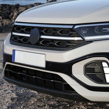 S-Dizayn VW T-Roc Makyajlı Krom Ön Panjur 2 Parça 2021 Üzeri