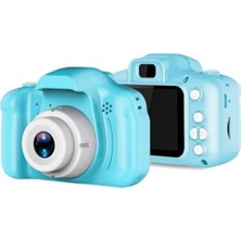 Pazariz Unisex Çocuk Mavi Mini 1080P Hd Kamera Için Dijital Fotoğraf Makinesi