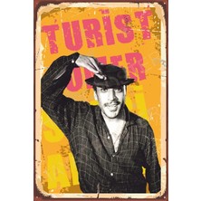 Hayat Poster Sadri Alışık Turist Ömer Yeşilçam Retro Ahşap Poster