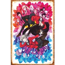 Hayat Poster Kakegurui Anime Retro Ahşap Poster 735