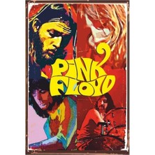 Hayat Poster Pink Floyd Retro Vintage Ahşap Poster