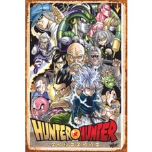 Hayat Poster Hunter x Hunter Anime Retro Ahşap Poster 737