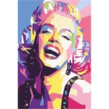 Hayat Poster Myrlen Monroe Retro Vintage Ahşap Poster