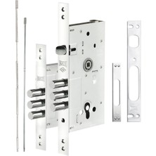 Kale Multisistem Yarı Merkezi Çelik Kapı Kilidi 60MM - Krom 252 Rym