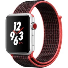 Pazariz Apple Watch Uyumlu 1-2-3-4-5 Serisi Uyumlu 42 mm 44 mm Spor Kordon