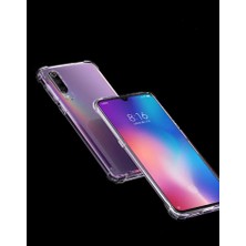 Kip GSM Xiaomi Mi 9 Şeffaf Kamera Korumalı Darbe Emici Telefon Kılıfı