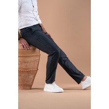 Ecer Beli Lastikli Regular Fit Ekoseli Kışlık Kumaş Pantolon