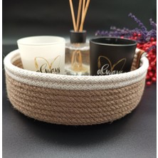 Jade Home Hasır Sepet Organizer